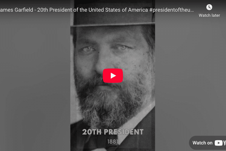 [VIDEO] James Garfield - 20th President of the United States of America